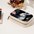thumbnail image 7 of Rabbit Velvet Portable Decorative Box with Removable Compartment - Storage Box, Display Case, and Earring Holder - Ideal Gift, 7 of 7