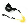 thumbnail image 3 of 1.2m  4ft SUP Leash, Coiled Elastic Safety Surfboard Ankle Leash for Stand Up Paddleboard, 3 of 7