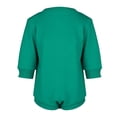thumbnail image 5 of Coerni Four Leaf Clover Romper for Baby Boys Girls Bowknot Sweatshirt 𝐎nesie Cute Easter Clothes Cotton Warmly Spring Outwear, 5 of 8