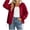 Wine, variant on Lyrcatrment Womens Reversible Rain Jacket Stand Collar Long Sleeve Rain Coats Drawstring Hem Zip up Hiking Running Jackets(X-Large,Wine)