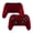 Red, variant on eXtremeRate Blue Faceplate Backplate Handles for Nintendo Switch Pro Controller, Soft Touch DIY Replacement Grip Housing Shell Cover for Nintendo Switch Pro - Controller NOT Included