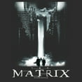 thumbnail image 2 of Women's The Matrix Cityscape Poster  Graphic Tee Black 2X Large, 2 of 4