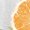Vivid White, variant on Oranges Fruit Adult White Crew Neck Short Sleeve Tee-Medium