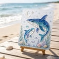 thumbnail image 7 of Sea Glass Art DIY Craft Kit, 8 Beach Themed Designs with Canvas Tweezers Easel Instructions, Beginner Friendly Nautical Home Decor Handmade Gift Set, 7 of 7