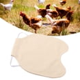 thumbnail image 4 of Chicken Saddle, Durable Hen Wing Protector, Chicken Saddle Jacket, Home For Poultry Small Pets Household 20x19.5cm Khaki, 4 of 8
