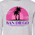 thumbnail image 4 of Inktastic San Diego California Beach Souvenir Long Sleeve Youth T-Shirt, 4 of 5