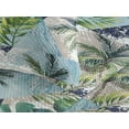 thumbnail image 3 of Ambesonne Hawaii Vibes Quilted Bedspread Set 3 Pcs, Aloha Themed Palm Art, Twin, Seafoam Fern Green Dusk, 3 of 4