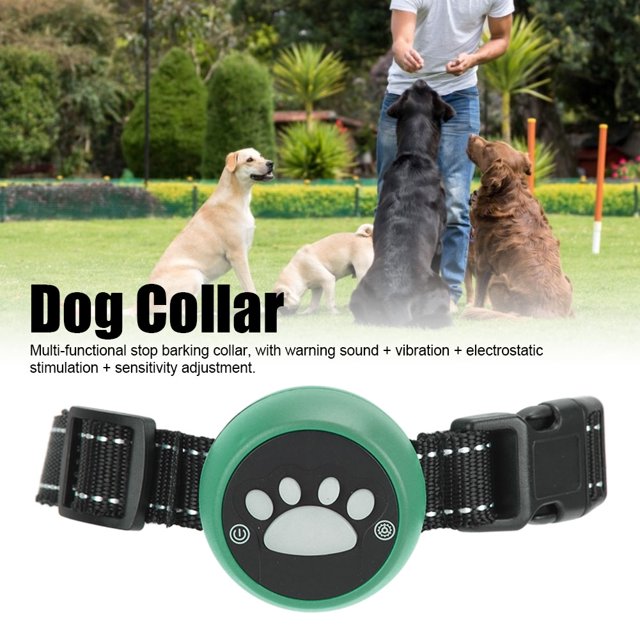Collar De Perro, Collar De Entrenamiento Impermeable Antiladridos, Inteligente Multifuncional Para Mascotas Perro