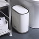 thumbnail image 5 of Cubo de basura de cocina, diseño de costura estrecha, bote de basura con tapa para mesa de café, baño, 5 of 5