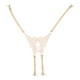 thumbnail image 4 of 4 Correas Ajustables De Encaje Cruzado Con Forma De Mariposa, Para Hombro Y Espalda, Color Beige, 4 of 8