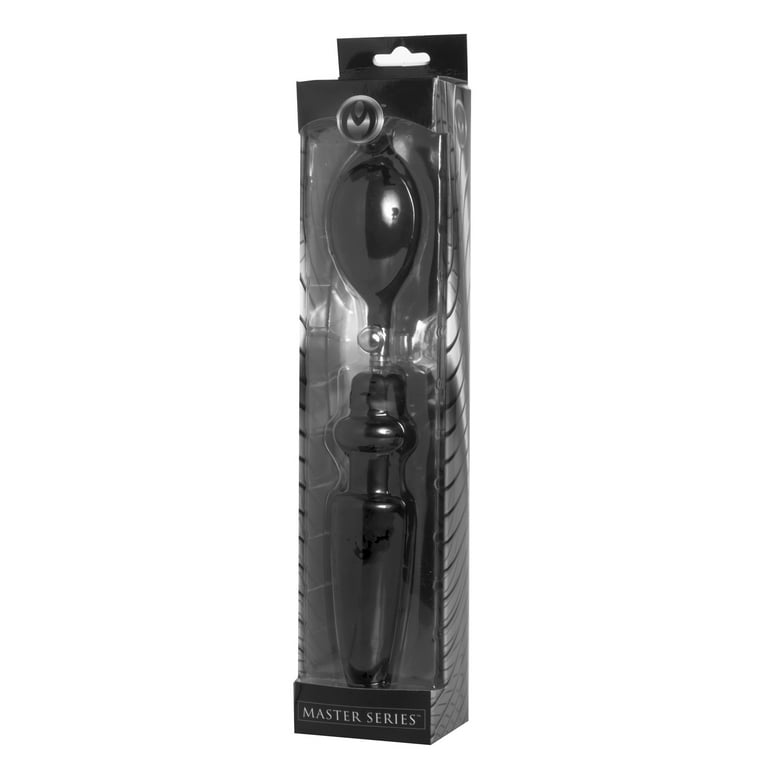 cual es el mejor lubricante para sexo anal Expander Inflatable Anal Plug with Pump Black