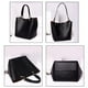 thumbnail image 5 of Bolsos con asa Bolso de mano Desigual Bolso de piel para mujer Bolso shopper para mujer Bolsos de hombro grandes para mujer Bolso de piel sintética impermeable Bolso de hombro Regalo para, 5 of 5