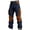 Navy, variant on Men's Casual Waffle Knit Vintage Cargo Pants Color Block Tactical Trousers Black M
