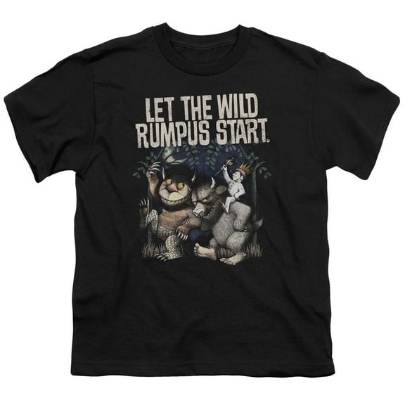 Where The Wild Things Are - Wild Rumpus - Youth Short Sleeve Shirt - Small