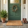 thumbnail image 2 of Embossed Coir Door Mat Geometric Pattern - Welcome, 2 of 3