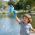 thumbnail image 2 of Summer Angel Wing Bubble Blower Toy for Kids - Cartoon Automatic Bubble Fan with Large Wind Output, Cute Submarine Design Bubble Maker for Outdoor Fun & Parties, 2 of 8