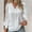 White, variant on Black Women's Long Sleeve T-shirt, Womens Tops Lace Patchwork V Neck T Shirts Long Sleeves Blouse Loose Casual T Shirts,Women's Long sleeve T-shirt L