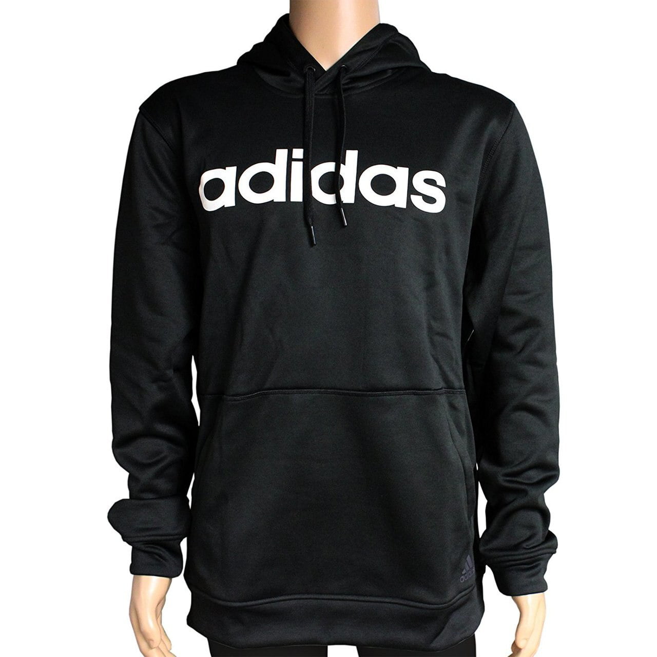 Adidas - Adidas Team Issue Fleece Pullover Hoodie BR6236 - Black, White ...