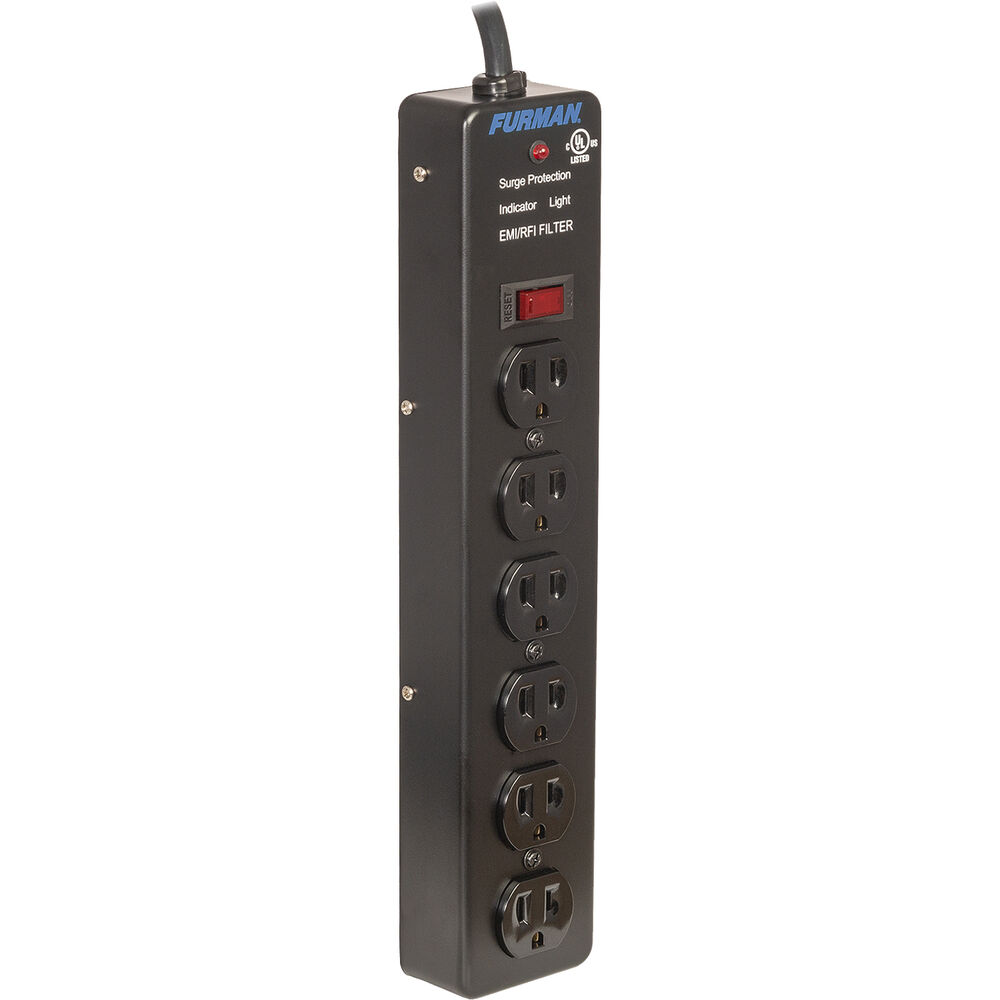 Furman Pro Plug 6-Outlet Power Strip with Surge Protection (Pair)