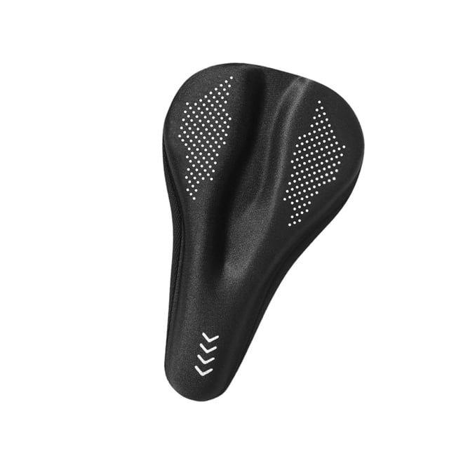 Ethern Bike Seat Cushion Cover Lightweight Dustproof Padded for Gift Riding Outdoor Type A