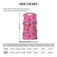 thumbnail image 4 of Sikiie Strawberry Floral Basketball Jersey Reversible Men's Mesh Athletic Sports Shirts Training Practice S-4XLLarge, 4 of 6