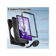 thumbnail image 6 of Lenovo Tab M10 Plus Case 10.6 inch 2020 3rd Gen Mdoel TB-125F TB-128F Shockproof Heavy Duty Rugged Protective Cover with Stand / Hand & Shoulder Strap / Pencil Holder, 6 of 7