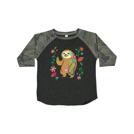 

Inktastic Sloth Cute Outfit for Girls Gift Toddler Toddler Girl T-Shirt
