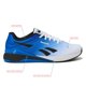 thumbnail image 2 of Zapatillas de entrenamiento cruzado Reebok Nano X5 para hombre, blancas y azules, talla 8.5, 2 of 6