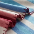 thumbnail image 4 of Mainstays Cozy Fleece Throw Blanket, Stripe, 50 in x 60 in, 4 of 6