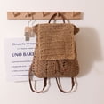 thumbnail image 5 of Straw Backpack for Women Bohemian Beach Backpack Purse Casual Holiday Daypack with Drawstring Closure, 5 of 8