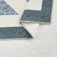thumbnail image 5 of Modern Heirloom Bright Star Patchwork 3-Piece Quilt Set, Blue, King, All Ages, 5 of 5