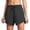 Black, variant on Jane Wardrobe Women’s Quick Dry Lightweight Running Shorts, Athletic Workout Shorts with Zipper Pockets, Multi-Color, Sizes XS to XXL