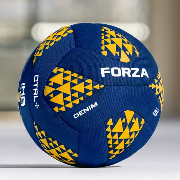 FORZA Freestyle Denim Soccer Ball – Size 4 or 5 – Street & Freestyle Training Ball