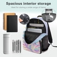thumbnail image 5 of Aplkyhs Whale Axolotl Large Capacity School Backpack for Students Ages 6-18 Lightweight Water Resistant Ergonomic Adjustable Padded Straps for Elementary Middle High School Use, 5 of 7
