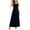Black, variant on Women's French Style Square Neck Maxi Dress Adjustable Spaghetti Strap Tank Pleated Dress For Wedding Guest Vacation 1 Pc Sizes S M L XL XXL Pink Blue Black Green
