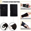 thumbnail image 2 of Running Arm Band for Phone, Wrist Wallet Glove Wristband, Arm Cell Phone Holder, Phone Armband for Running Workout Walking Hiking, 2 of 5