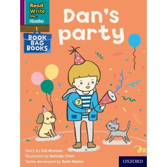 Pre-Owned Read Write Inc. Phonics: Purple Set 2 Book Bag Book 3 Dan's Party
