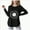 A68-Black, variant on NIEWTR Kids Little Girls Boys Tunic Tops Crewneck Soft Solid Color Long Sleeve Comfortable Casual With Side Buttons T Shirt Fall Winter Sweatshirts Long sleeved T-shirt for 5-6 Years