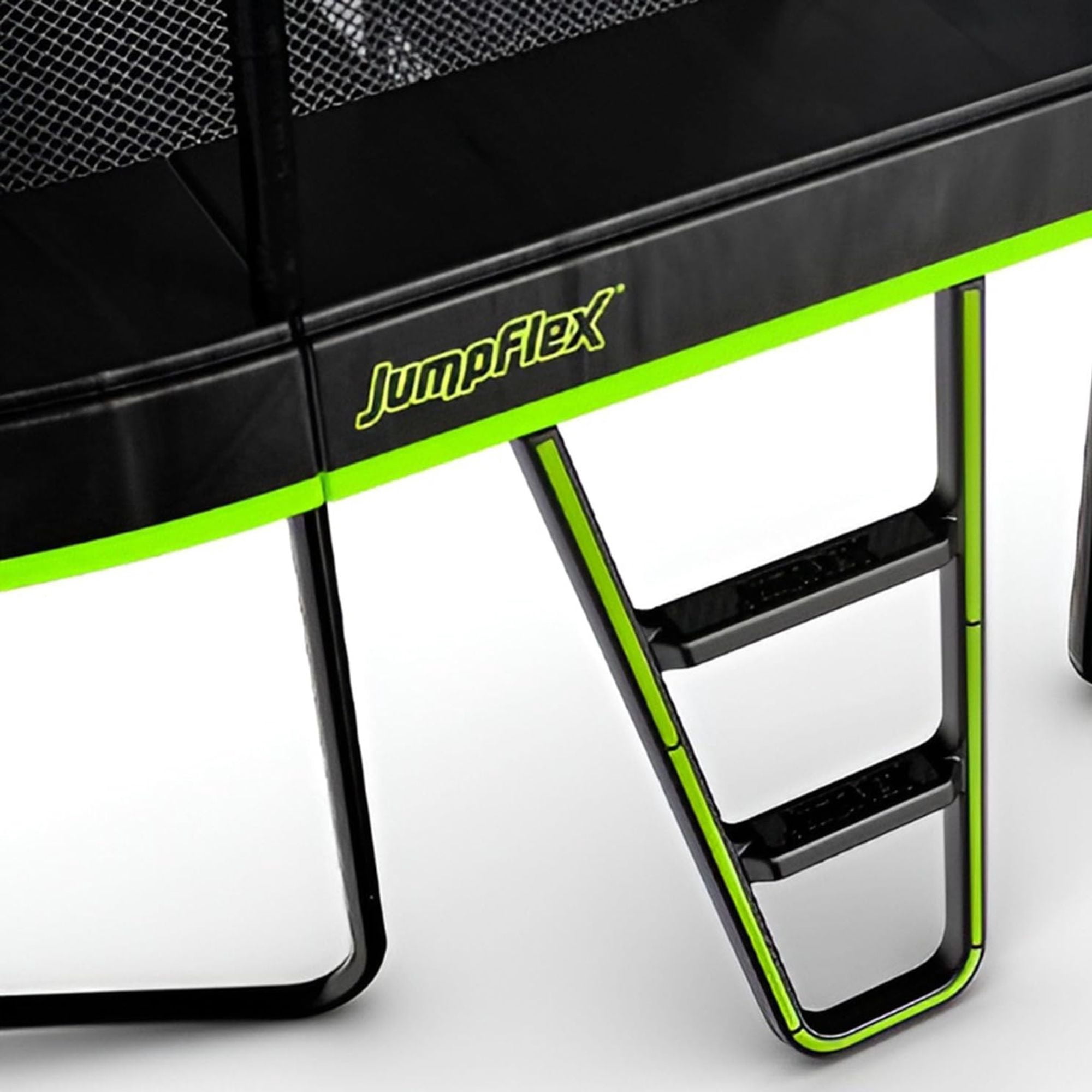 JumpFlex MEGA 17' Trampoline Outdoor Jumping Play Set with SMARTSHADE Canopy Cover