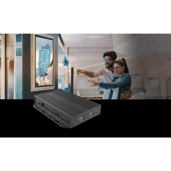 IAdea XMP-7500 - Kiosk Processor & 4K Media Player w/HTML5 Support, 16GB Storage