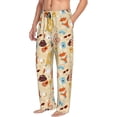 thumbnail image 3 of Kdxio Summer Travel Print Men's Sleep Pajama Pant Lounge Pants with Pockets, 3 of 8