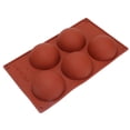 thumbnail image 4 of Molde 3D de silicona Hemisphere, molde de chocolate fácil de limpiar fácil de desmoldar para hacer chocolate para hacer pasteles para hacer pasteles,Hemisferio Molde de silicona 3D Semicírculo Molde d Higoodz Cocina, Decoración y Otros, 4 of 8