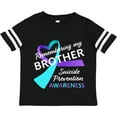 thumbnail image 3 of Inktastic Remembering my Brother- suicide prevention awareness Boys or Girls Toddler T-Shirt, 3 of 5
