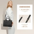 thumbnail image 4 of Lovevook Purse and Handbags,Vegan Leather Tote Bag for Women, Zipper Satchel Shoulder Bag Crossbody Bag for Daily, 4 of 7