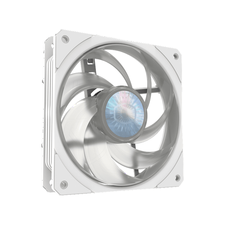 Cooler Master MasterLiquid PL240 Flux White Edition CPU Liquid Cooler - AIO  Water Cooling System, 2 x 120mm Fans, 240mm Radiator, ARGB Gen 2