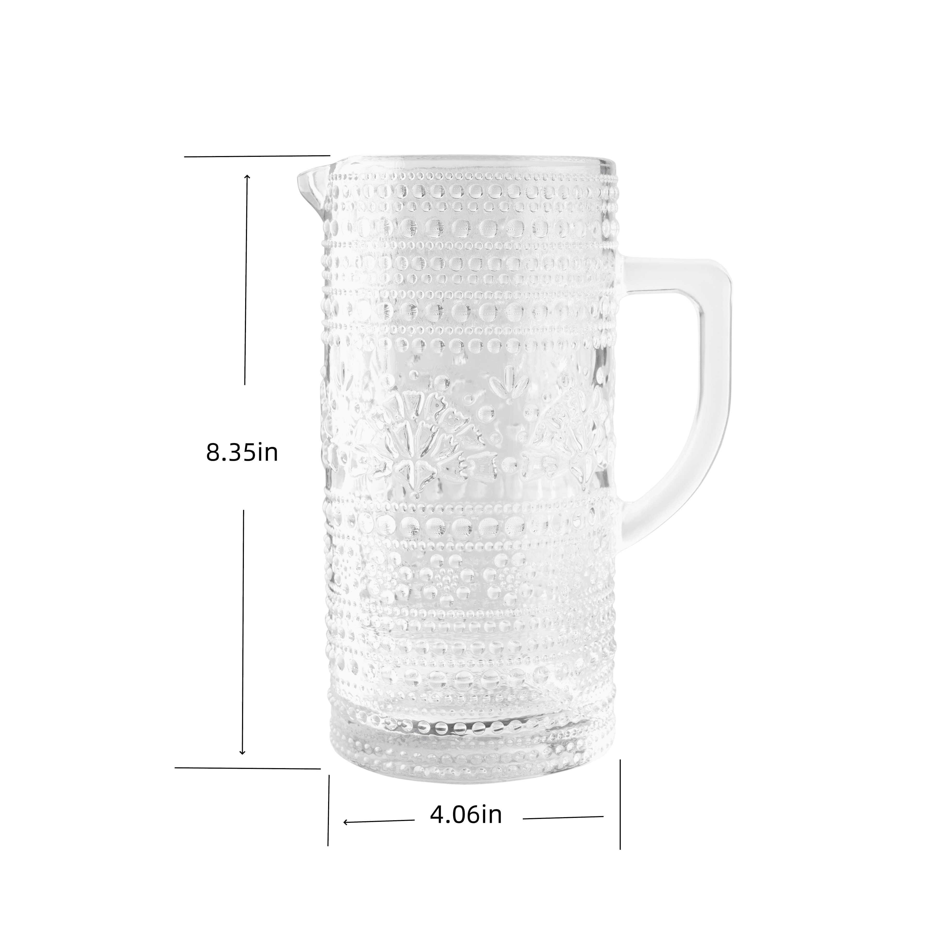 The Pioneer Woman 35.5oz Channing Pitcher, Clear