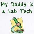 thumbnail image 2 of CafePress - My Daddy Is A Lab Tech Infant Bodysuit - Baby Light Bodysuit, Size Newborn - 24 Months, 2 of 4