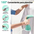 thumbnail image 3 of Summala - Plancha de Vapor para Ropa Vertical, Vaporizador Port&aacute;til, Plancha de Viaje de Calentamiento R&aacute;pidocon Tanque de Agua de 300 ML, Ideal para Vacaciones En El Hogar Y Via, 3 of 7