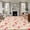 Yellow, variant on Round Rugs 3.3 Ft, Pink Flamingo Non Slip Area Rugs for Kitchen Bedroom Entryway, Summer Animals Washable Carpet Runner Rug Floor Mats for Bedroom Home Decor