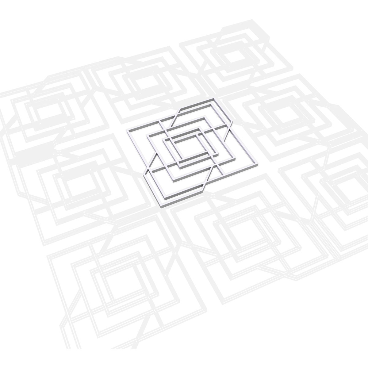 Ekena Millwork 11 3/8"W x 11 3/8"H x 3/8"T Small Norwood Decorative Fretwork Wall Panels in Architectural Grade PVC